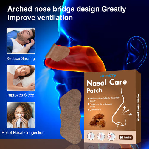 Natural Herbal Nasal Strips Kit For Stuffy Nose Comfortable Night Breathing Patch Set Multi-Pack Options