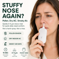 VERIXYLE® Micro-Mist Nasal Comfort System  A soft 3–5μm micro-mist routine for stuffy, dry, or sensitive noses during pollen season, poor air days, and everyday life.